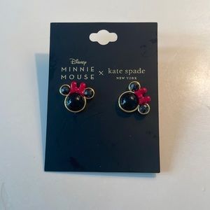 Kate Spade x Minnie Mouse Earrings ❤️